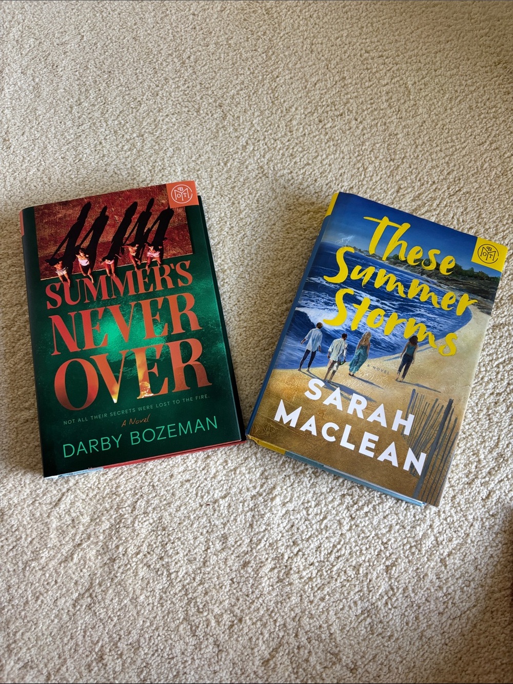 BOTM Club Bundle These Summer Storms by MacLean & Summer’s Never Over by Bozeman